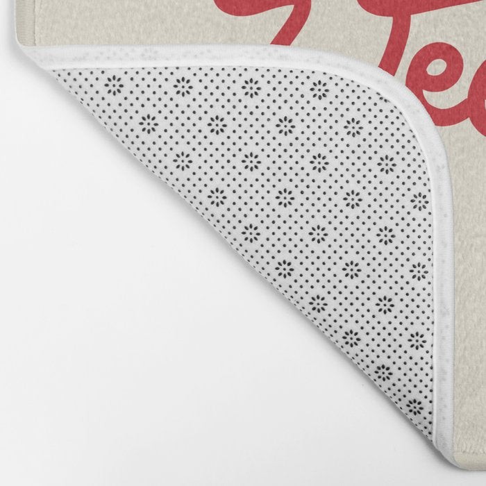 weekend in red Bath Mat Gallery Image 2