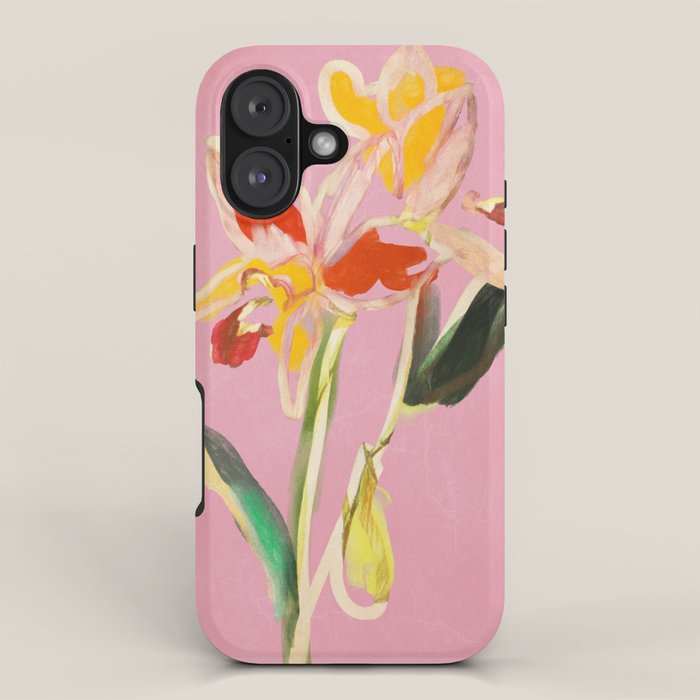 Abstract Minimal Flowers 11 iPhone Case Gallery Image 1