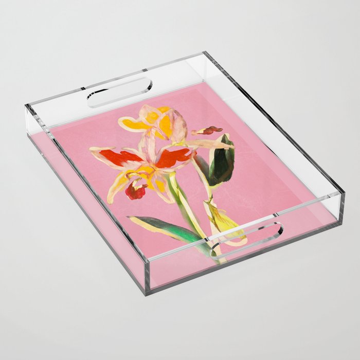 Abstract Minimal Flowers 11 Acrylic Tray Gallery Image 1