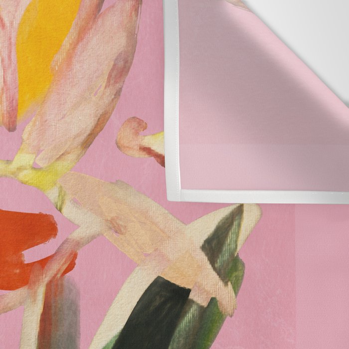 Abstract Minimal Flowers 11 Wall Tapestry Gallery Image 3