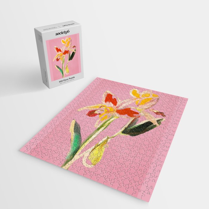 Abstract Minimal Flowers 11 Jigsaw Puzzle Gallery Image 2