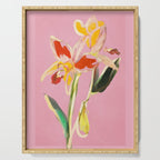 Abstract Minimal Flowers 11 Serving Tray Gallery Image 1