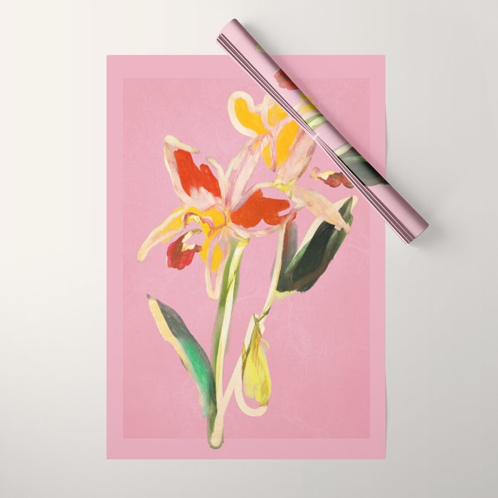 Abstract Minimal Flowers 11 Wrapping Paper Gallery Image 1