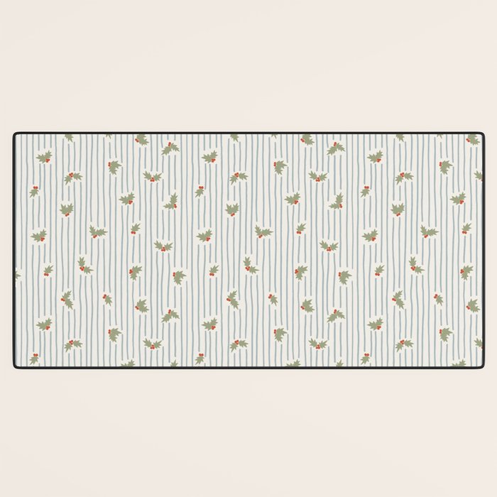 Holly Stripe Desk Mat Gallery Image 3
