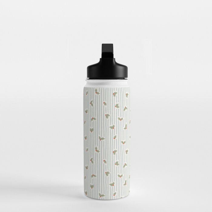 Holly Stripe Water Bottle Gallery Image 3