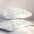 Holly Stripe Pillow Sham Gallery Image 3