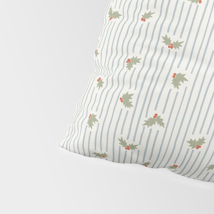 Holly Stripe Pillow Sham Gallery Image 4