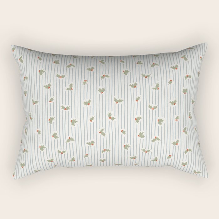 Holly Stripe Rectangular Pillow Gallery Image 2