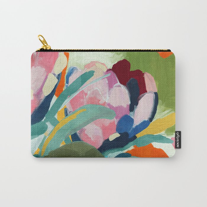 floral blossom Carry All Pouch Gallery Image 1