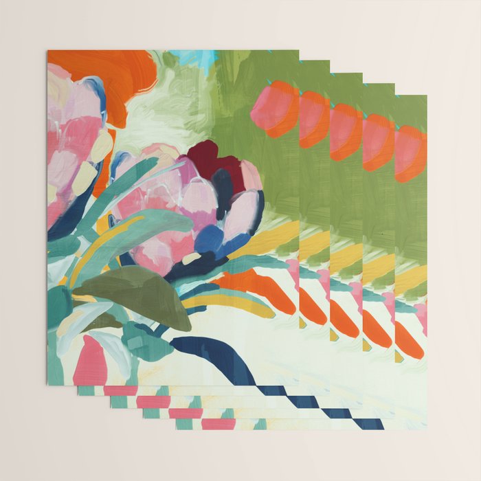 floral blossom Wrapping Paper Gallery Image 3