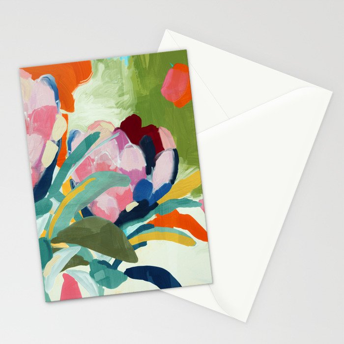 floral blossom Stationery Card Gallery Image 2