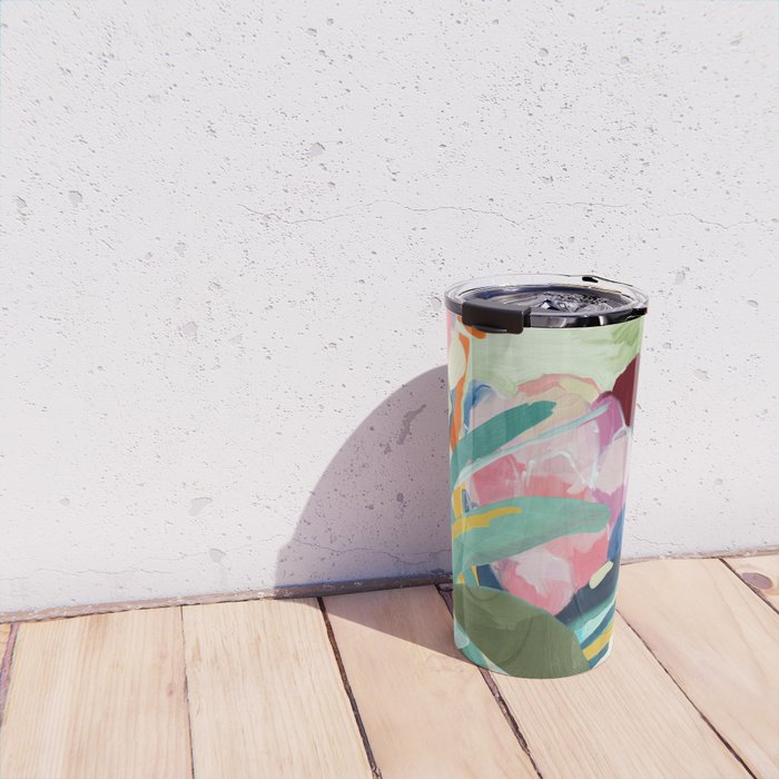 floral blossom Travel Mug Gallery Image 4