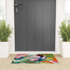 floral blossom Welcome Mat Gallery Image 3