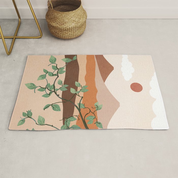 Breeze over the landscape 01 Rug Gallery Image 1