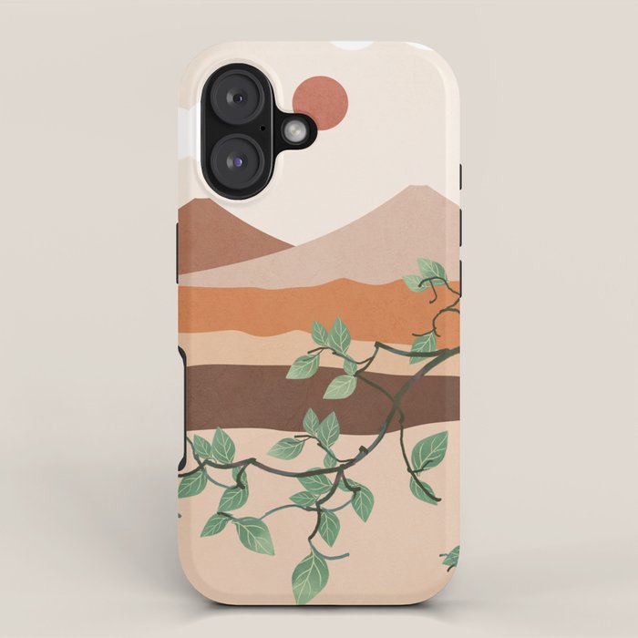 Breeze over the landscape 01 iPhone Case Gallery Image 1