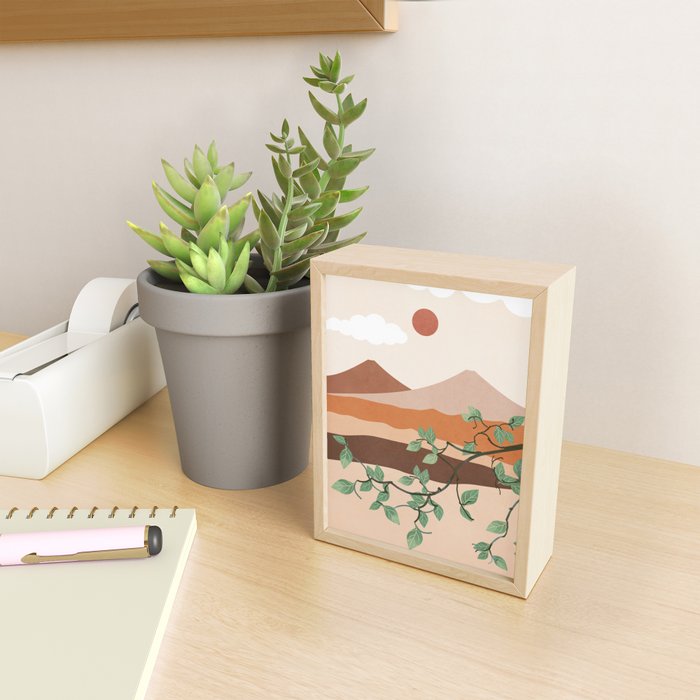 Breeze over the landscape 01 Mini Art Print Gallery Image 2