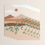Breeze over the landscape 01 Wrapping Paper Gallery Image 3