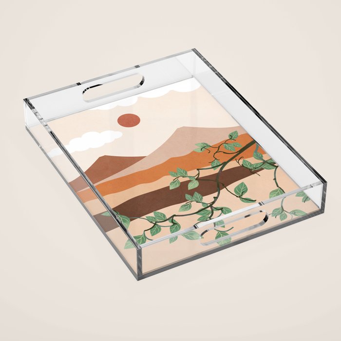 Breeze over the landscape 01 Acrylic Tray Gallery Image 1