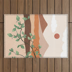 Breeze over the landscape 01 Outdoor Rug Gallery Image 1
