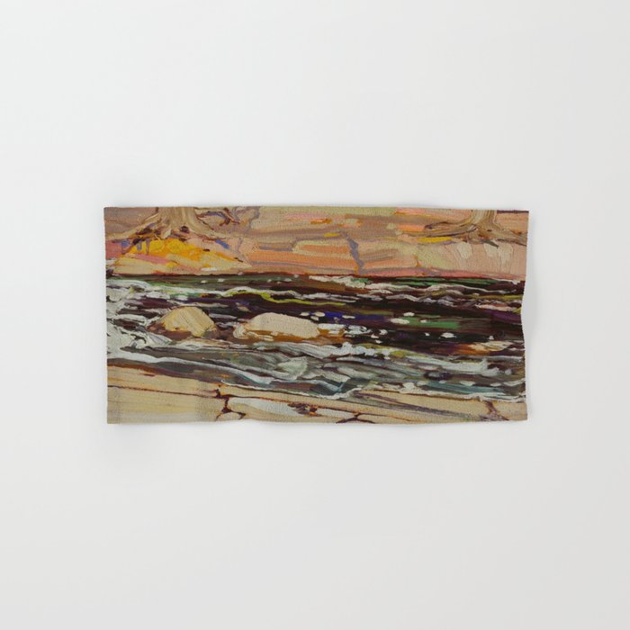 Tom Thomson Dark Waters spring 1916 Canadian Landscape Artist Towels Gallery Image 1