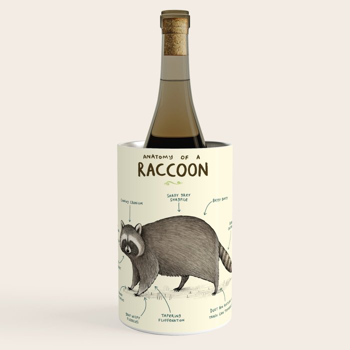 Anatomy of a Raccoon Wine Chiller Gallery Image 1