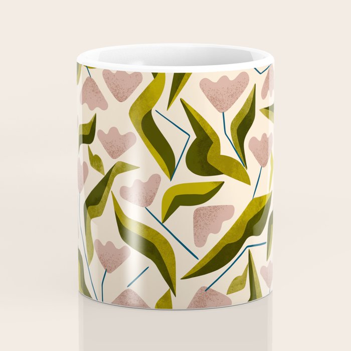 Funky Tulips Coffee Mug Gallery Image 4