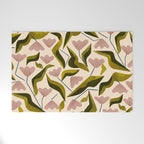 Funky Tulips Welcome Mat Gallery Image 1