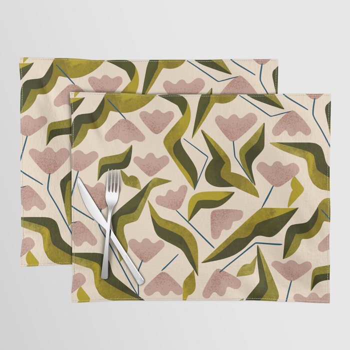 Funky Tulips Placemat Gallery Image 1