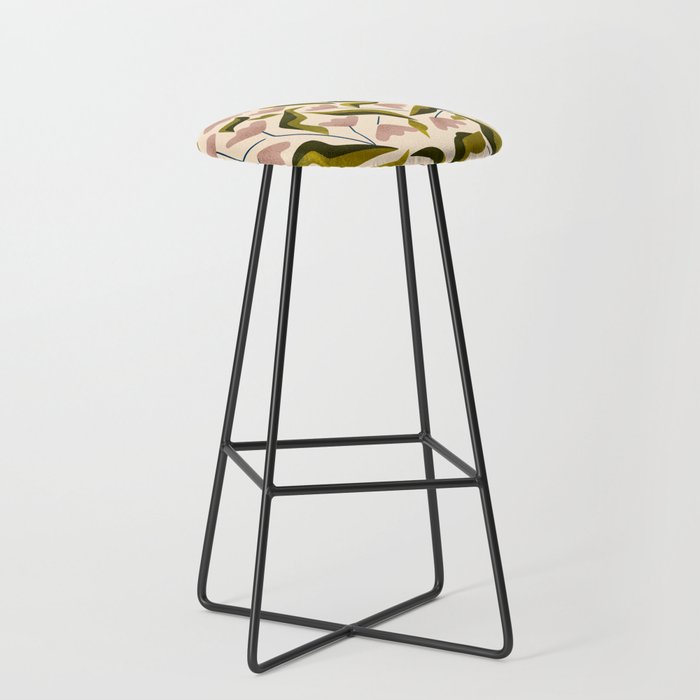 Funky Tulips Stool Gallery Image 1