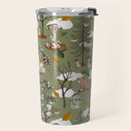 Baby animals in the leafy forest G Travel Mug Gallery Image 2