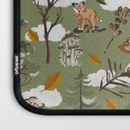 Baby animals in the leafy forest G Laptop Sleeve Gallery Image 3