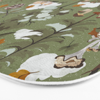 Baby animals in the leafy forest G Bath Mat Gallery Image 3