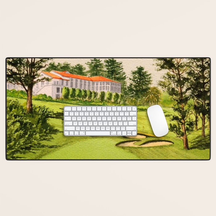 Olympic Golf Club 18th Hole Desk Mat Gallery Image 1