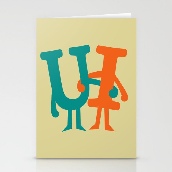 You and I Stationery Card Gallery Image 1