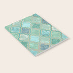 Moroccan Teal Green Notebook Gallery Image 2