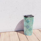 Moroccan Teal Green Travel Mug Gallery Image 4