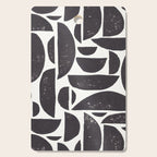 Abstract Linocut Pattern #3 Cutting Board Gallery Image 1