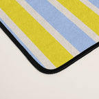 Bold Geometric Stripes and Blocks Pattern in Vibrant Colors Desk Mat Gallery Image 4
