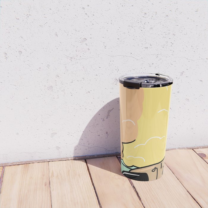 LIVING MY BEST LIFE Travel Mug Gallery Image 4