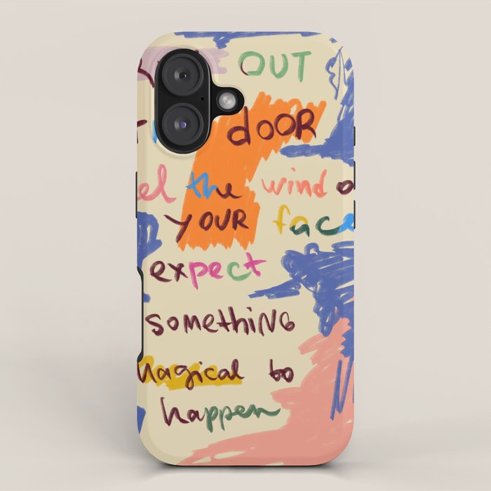 MAGICAL DAY MESSAGE iPhone Case Gallery Image 1