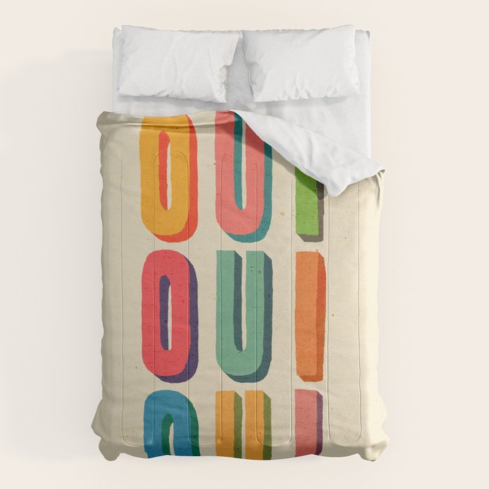 Oui oui oui Comforter Gallery Image 6