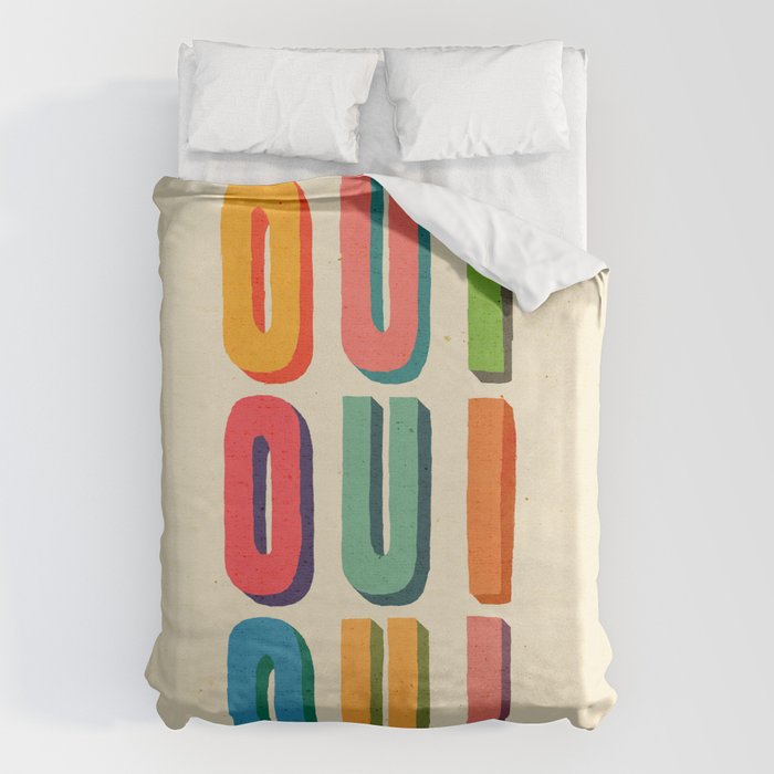 Oui oui oui Duvet Cover Gallery Image 1