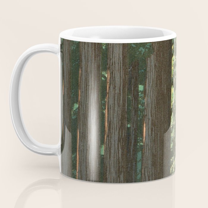 Kawase Hasui: "Road to Nikko" Coffee Mug Gallery Image 3