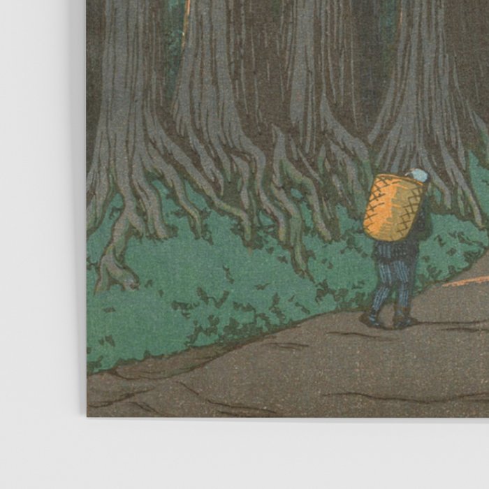 Kawase Hasui: "Road to Nikko" Poster Gallery Image 3