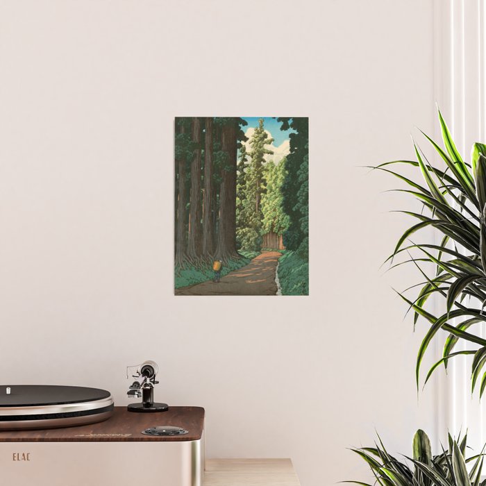 Kawase Hasui: "Road to Nikko" Poster Gallery Image 2