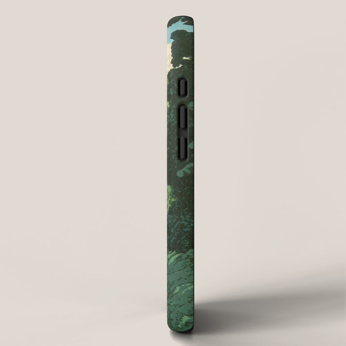 Kawase Hasui: "Road to Nikko" iPhone Case Gallery Image 2