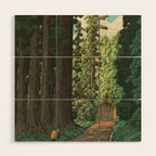 Kawase Hasui: "Road to Nikko" Wood Wall Art Gallery Image 1