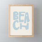 Beach Mini Art Print Gallery Image 1