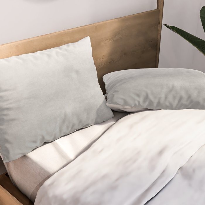Ombre Paint Color Wash (gray/white) Pillow Sham Gallery Image 2