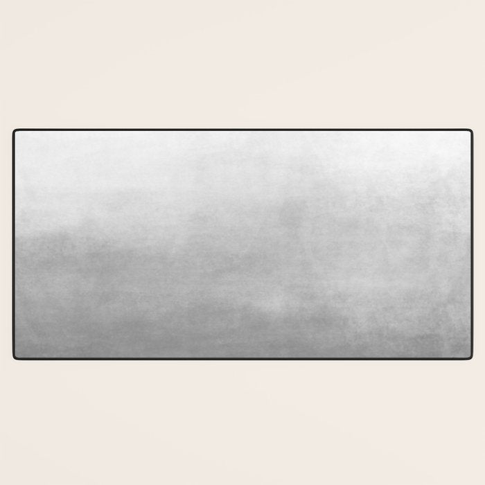 Ombre Paint Color Wash (gray/white) Desk Mat Gallery Image 3